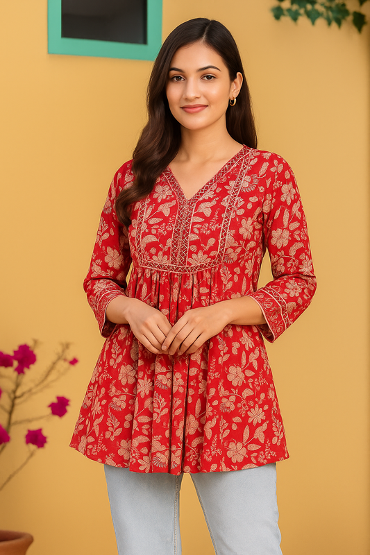 Pehrava - Gulabo Grace Kurti